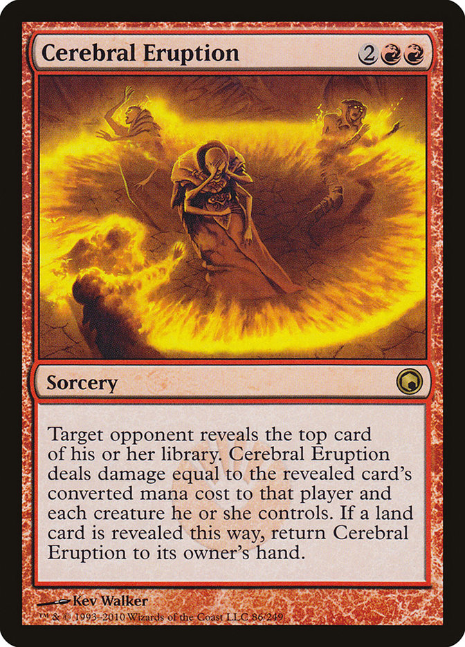 Cerebral Eruption 86/249 (Scars of Mirrodin)  | Good Games Cannington