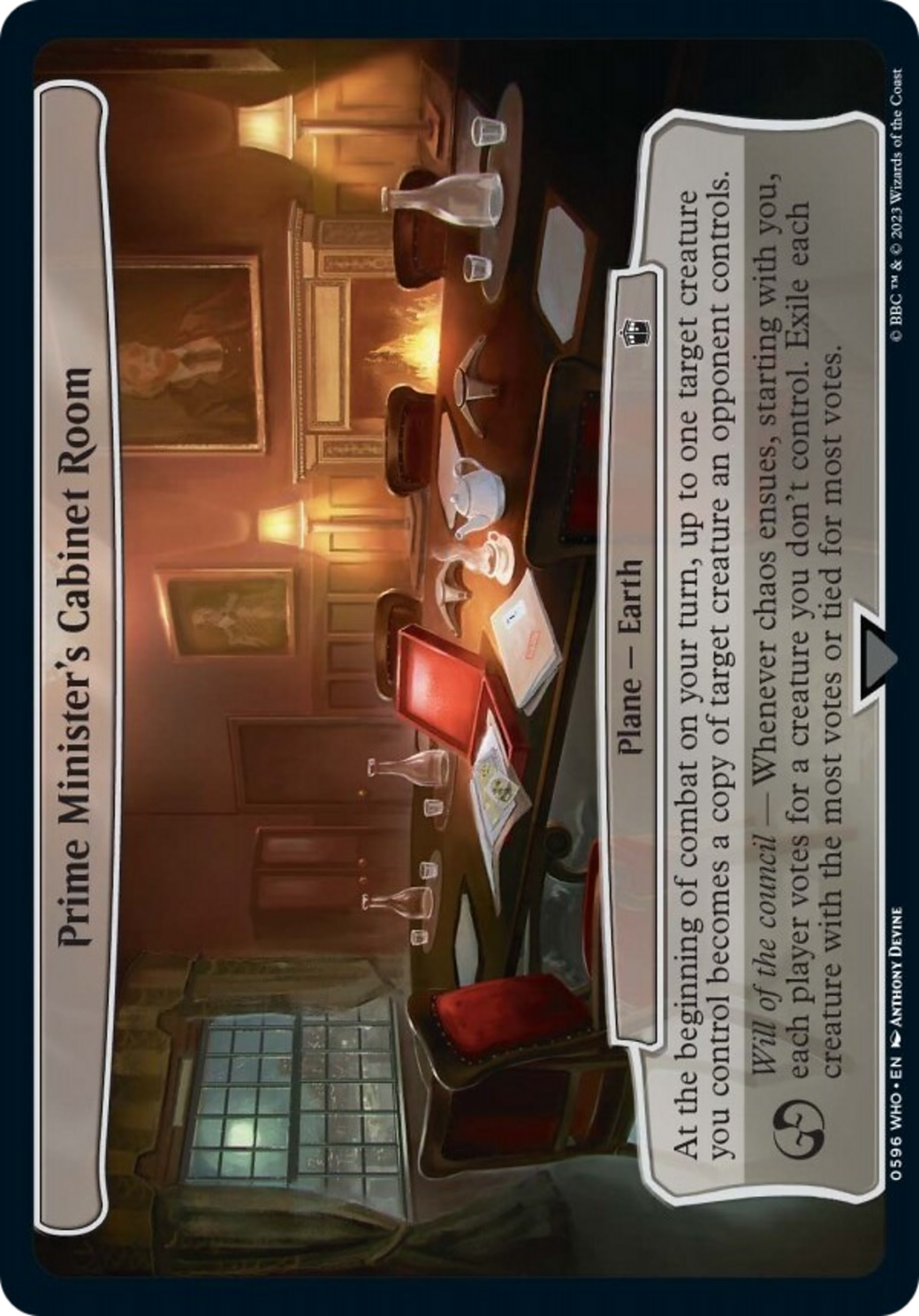 Prime Minister's Cabinet Room [Doctor Who] | Good Games Cannington