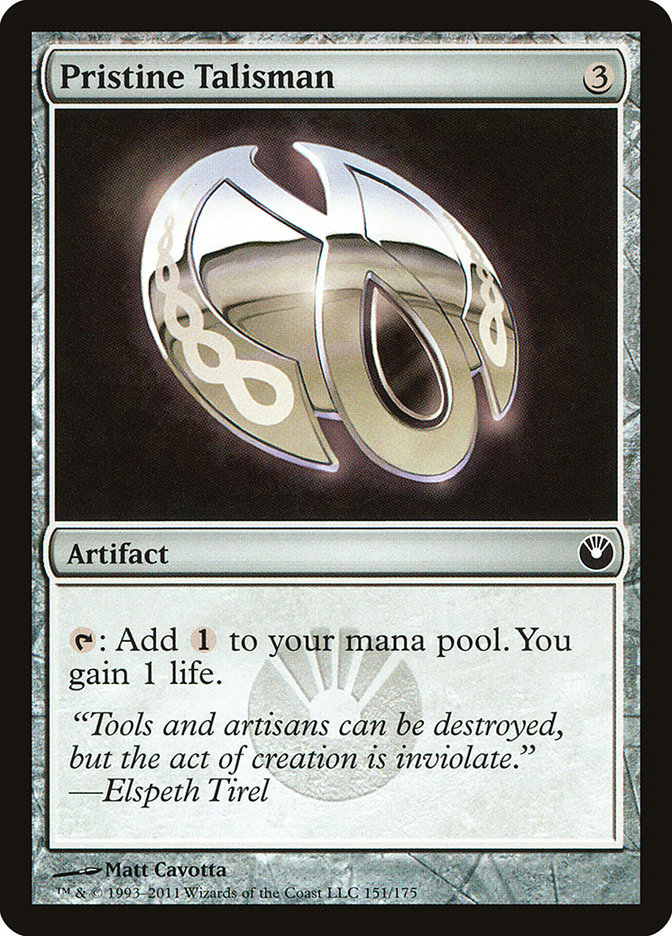 Pristine Talisman (Game Day) [New Phyrexia Promos] | Good Games Cannington