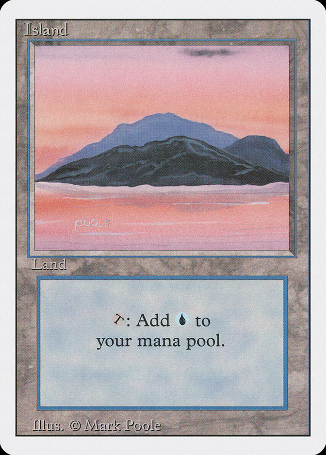 Island (Sunset / Signature on Left) [Revised Edition] | Good Games Cannington