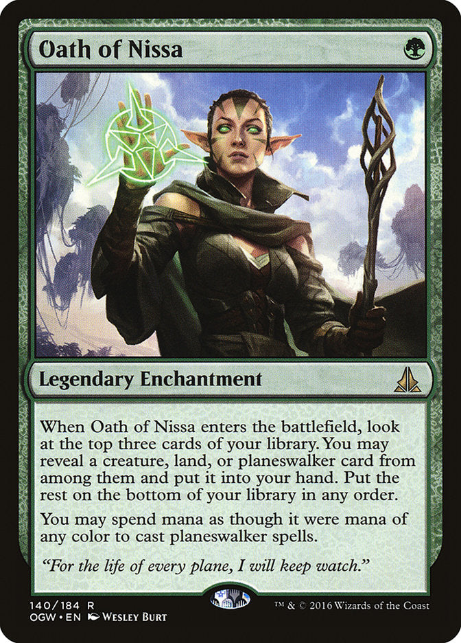 Oath of Nissa 140 (Oath of the Gatewatch)  | Good Games Cannington