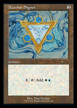 Azorius Signet (Retro) [Secret Lair Drop Series] | Good Games Cannington
