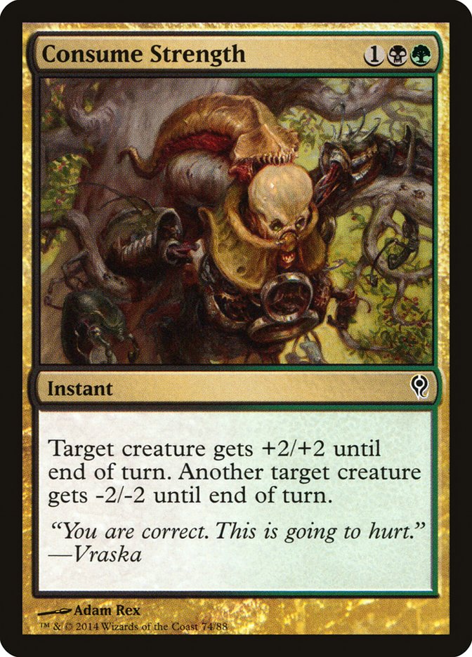 Consume Strength [Duel Decks: Jace vs. Vraska] | Good Games Cannington
