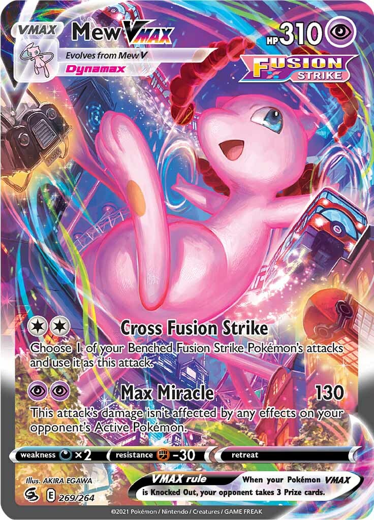 Mew VMAX (269/264) [Sword & Shield: Fusion Strike] | Good Games Cannington