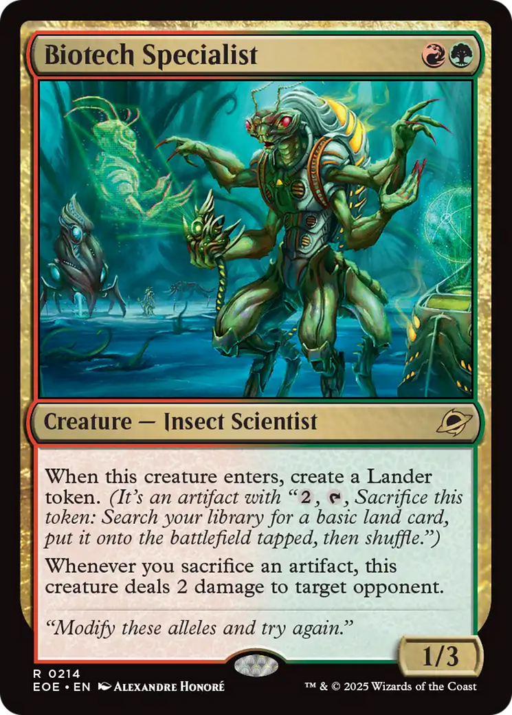 Biotech Specialist [Edge of Eternities] | Good Games Cannington
