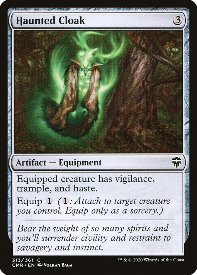 Haunted Cloak (313) [Commander Legends] | Good Games Cannington