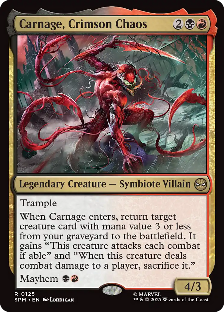 Carnage, Crimson Chaos [Marvel's Spider-Man] | Good Games Cannington