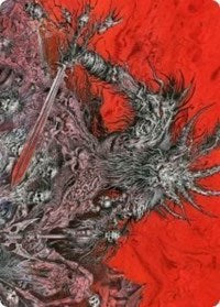 Varragoth, Bloodsky Sire Art Card [Kaldheim Art Series] | Good Games Cannington