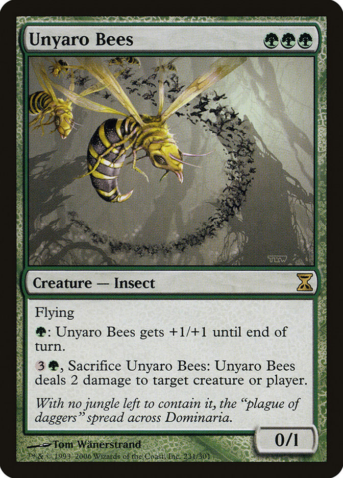 Unyaro Bees 231 (Time Spiral)  | Good Games Cannington