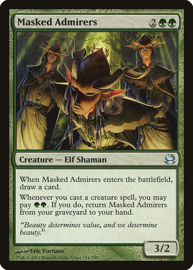 Masked Admirers 154/229 (Modern Masters)  | Good Games Cannington