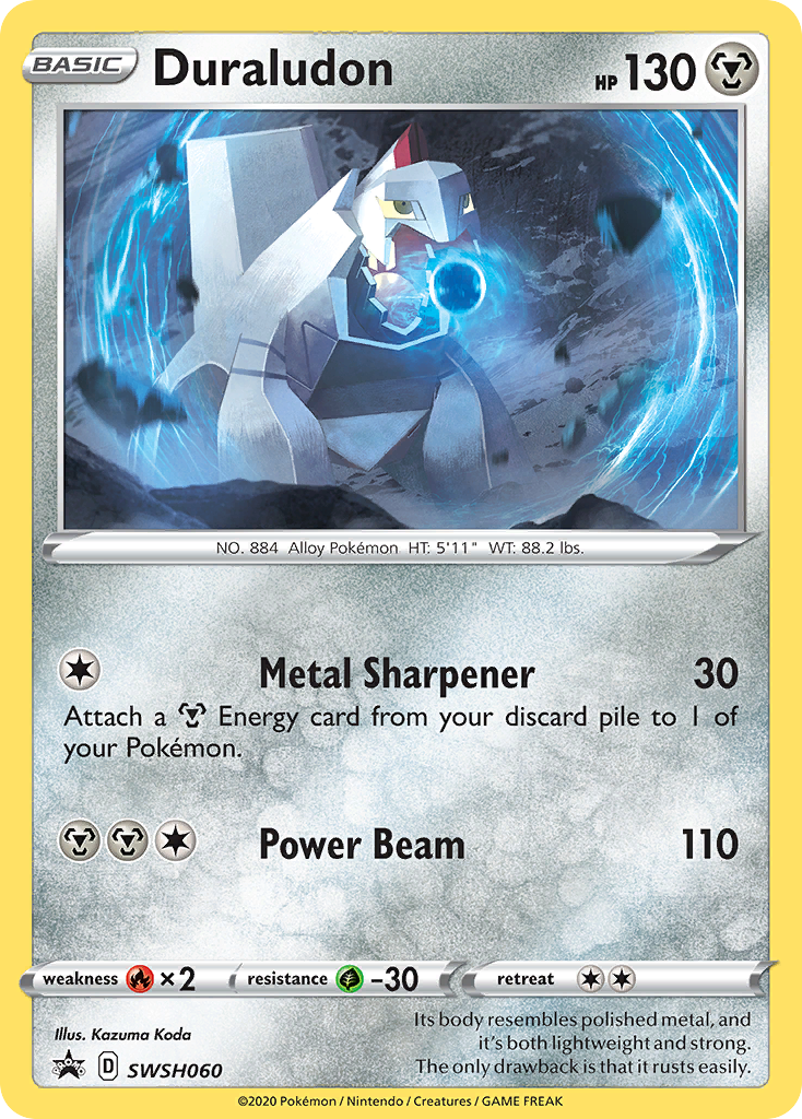 Duraludon (SWSH060) [Sword & Shield: Black Star Promos] | Good Games Cannington