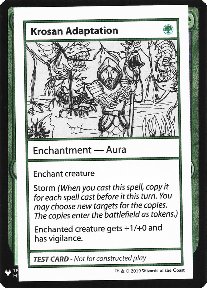 Krosan Adaptation [Mystery Booster Playtest Cards] | Good Games Cannington