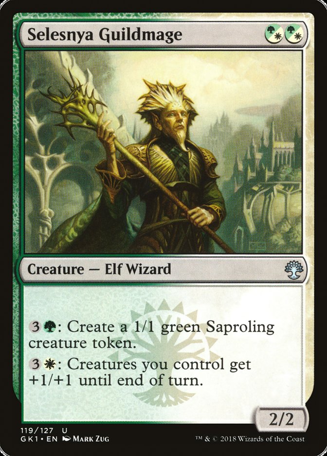 Selesnya Guildmage [Guilds of Ravnica Guild Kit] | Good Games Cannington