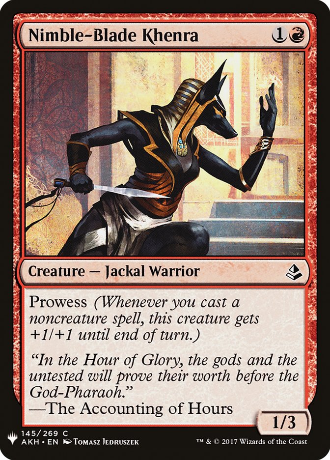 Nimble-Blade Khenra [Mystery Booster] | Good Games Cannington