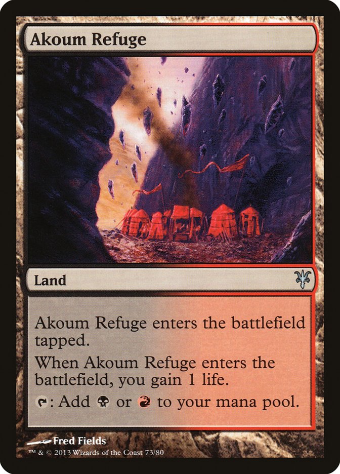 Akoum Refuge [Duel Decks: Sorin vs. Tibalt] | Good Games Cannington
