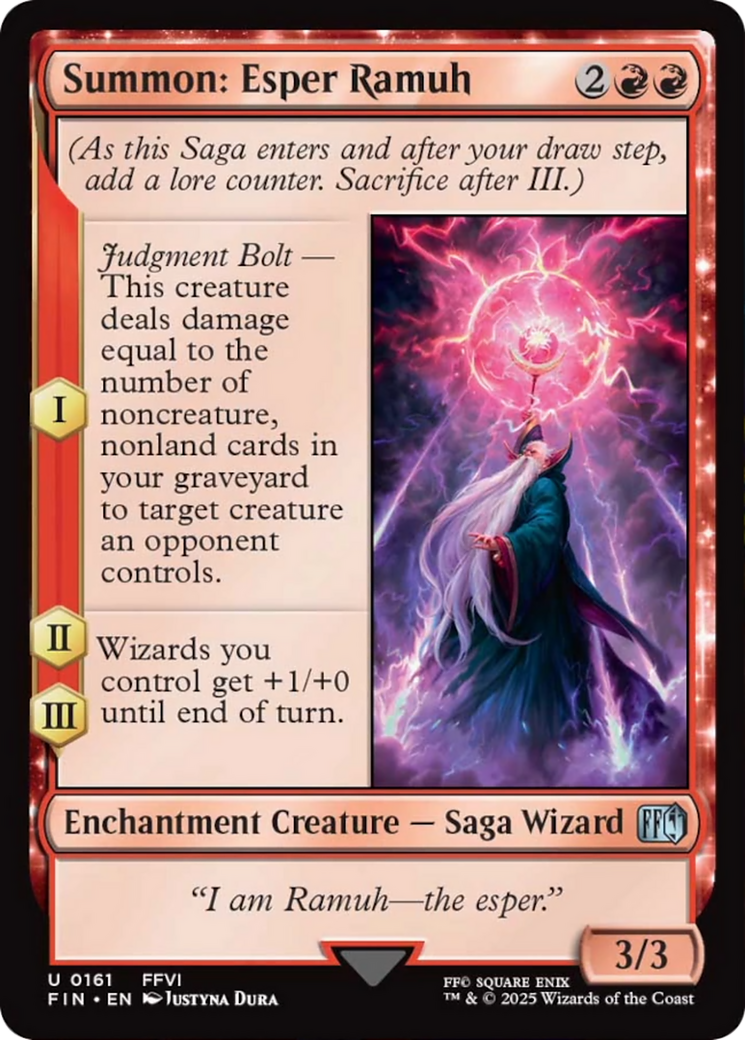 Summon: Esper Ramuh [FINAL FANTASY] | Good Games Cannington