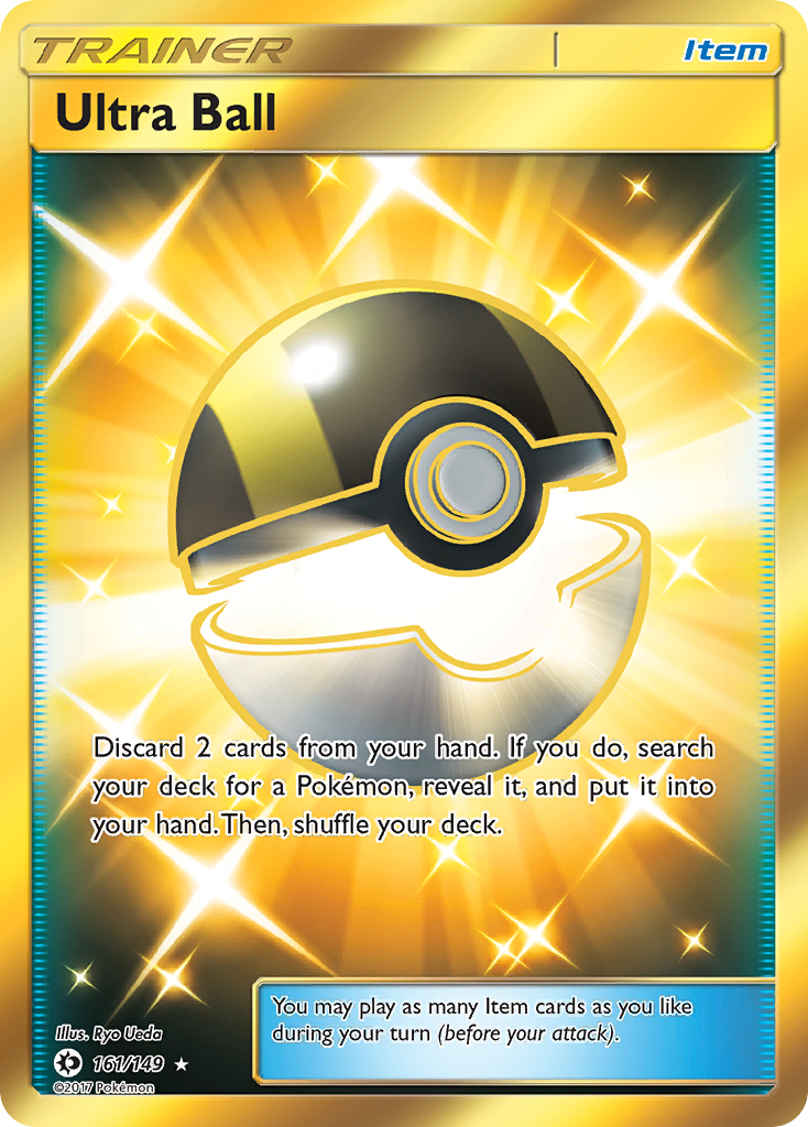 Ultra Ball (161/149) [Sun & Moon: Base Set] | Good Games Cannington