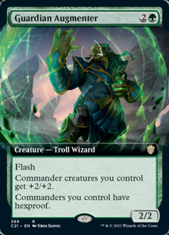 Guardian Augmenter (Extended Art) [Commander 2021] | Good Games Cannington