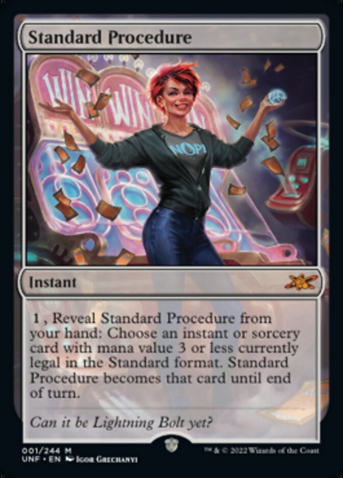 Standard Procedure [Unfinity] | Good Games Cannington