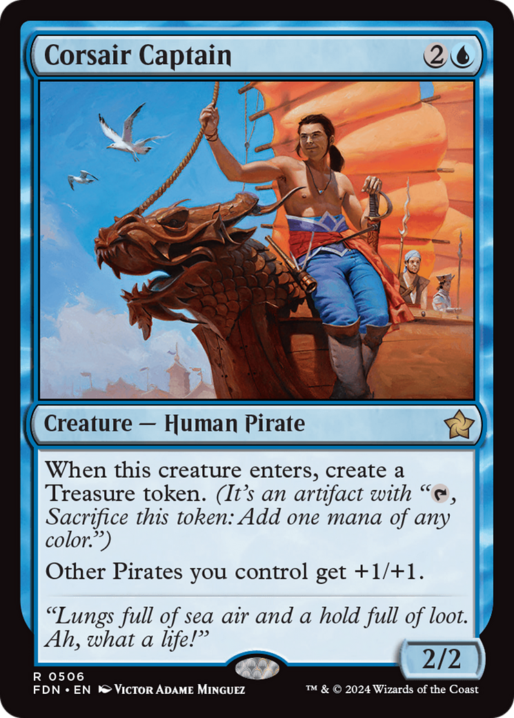Corsair Captain [Foundations] | Good Games Cannington