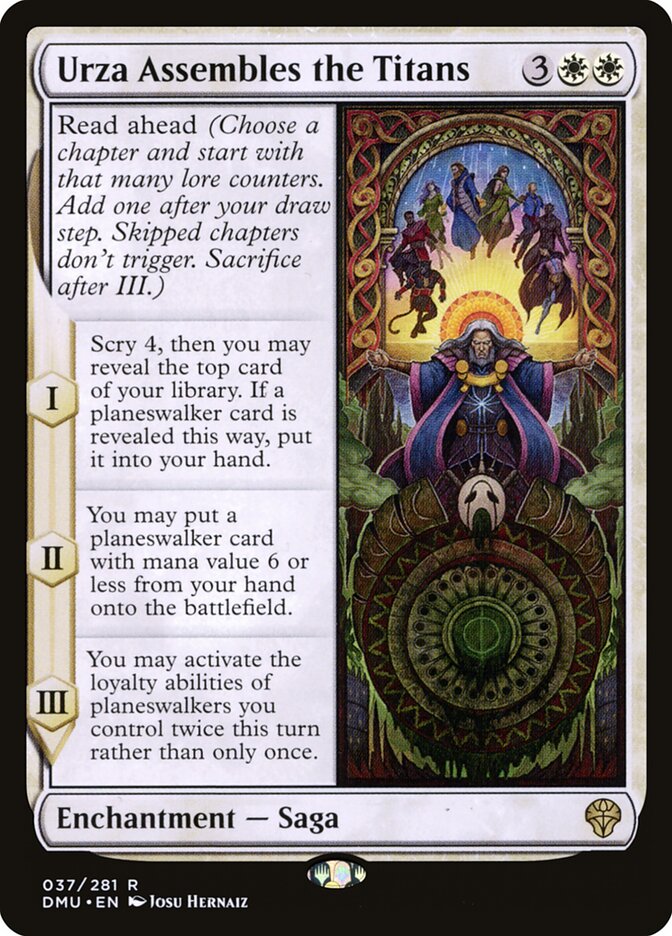 Urza Assembles the Titans 37 (Dominaria United)  - Foil | Good Games Cannington