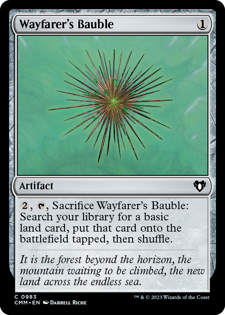 Wayfarer's Bauble [Commander Masters] | Good Games Cannington
