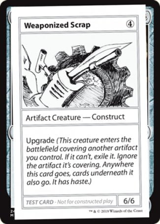 Weaponized Scrap (2021 Edition) [Mystery Booster Playtest Cards] | Good Games Cannington