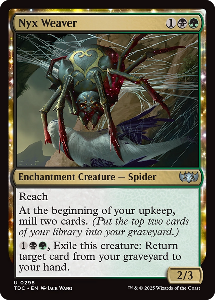 Nyx Weaver [Tarkir: Dragonstorm Commander] | Good Games Cannington