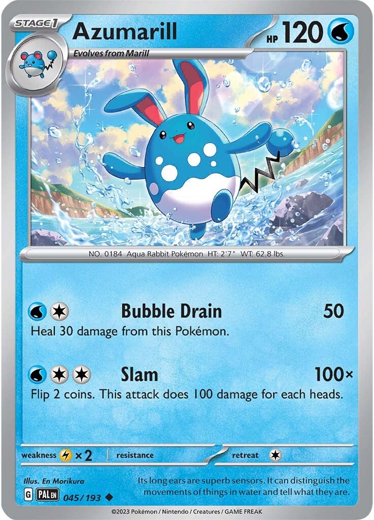 Azumarill (045/193) [Scarlet & Violet: Paldea Evolved] | Good Games Cannington