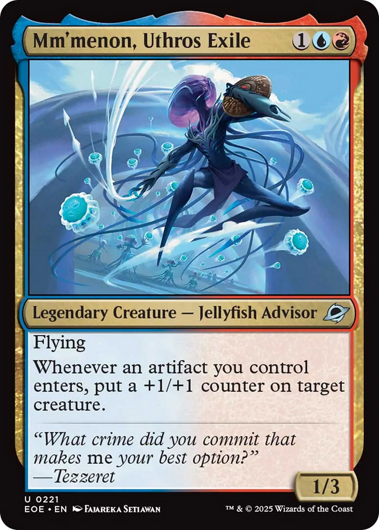 Mm'menon, Uthros Exile [Edge of Eternities] | Good Games Cannington