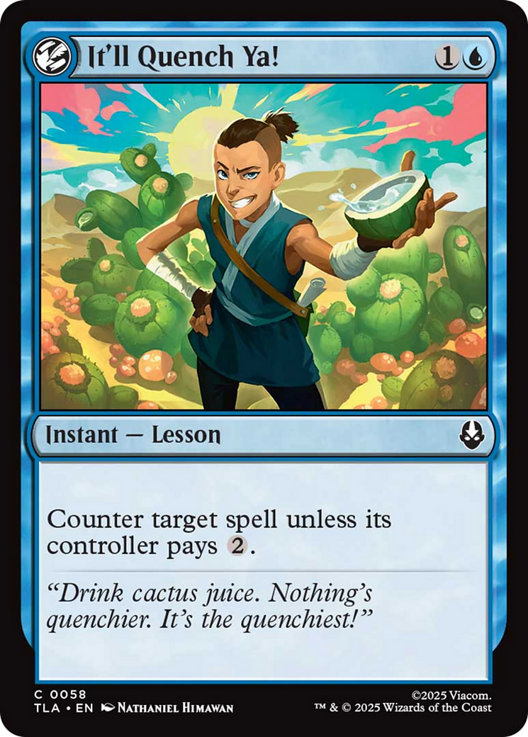 It'll Quench Ya! [Avatar: The Last Airbender] | Good Games Cannington