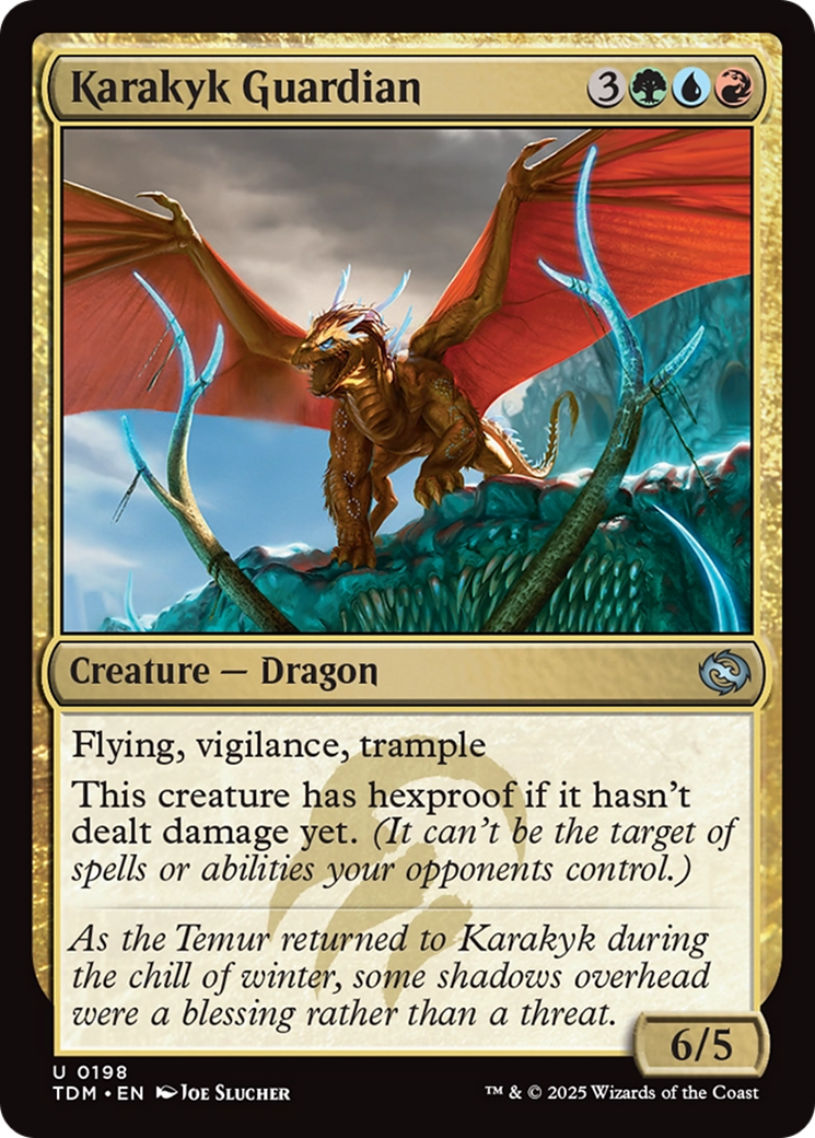 Karakyk Guardian [Tarkir: Dragonstorm] | Good Games Cannington