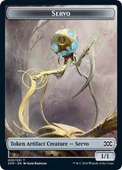 Servo // Thopter (026) Double-Sided Token [Double Masters Tokens] | Good Games Cannington