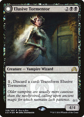 Elusive Tormentor // Insidious Mist (Buy-A-Box) [Shadows over Innistrad Promos] | Good Games Cannington