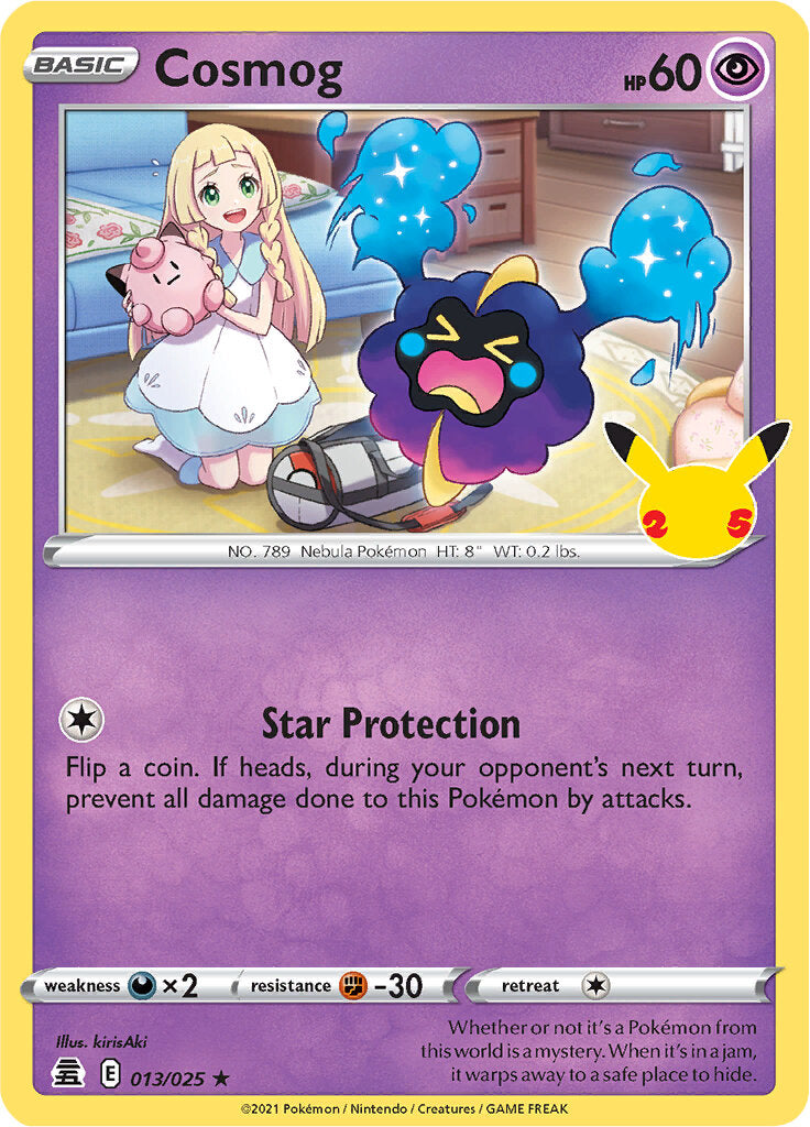 Cosmog (013/025) [Celebrations: 25th Anniversary] | Good Games Cannington