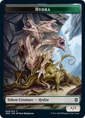 Hydra // Kor Warrior Double-Sided Token [Zendikar Rising Tokens] | Good Games Cannington