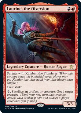 Laurine the Diversion 25 (Commander: Innistrad: Crimson Vow)  | Good Games Cannington
