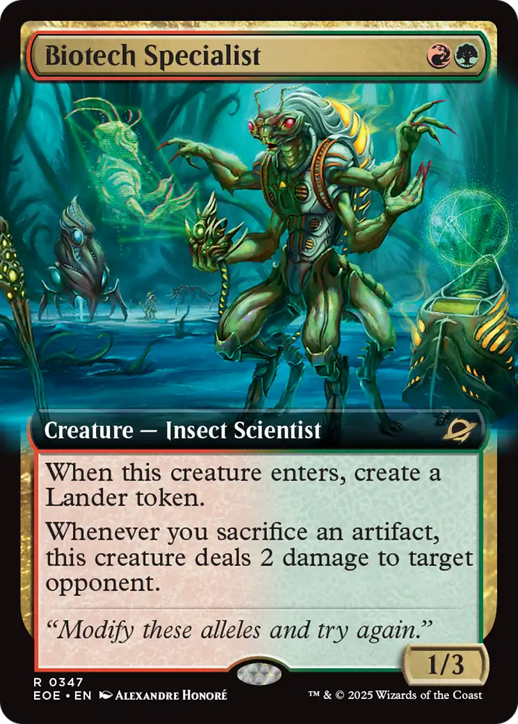 Biotech Specialist (Extended Art) [Edge of Eternities] | Good Games Cannington