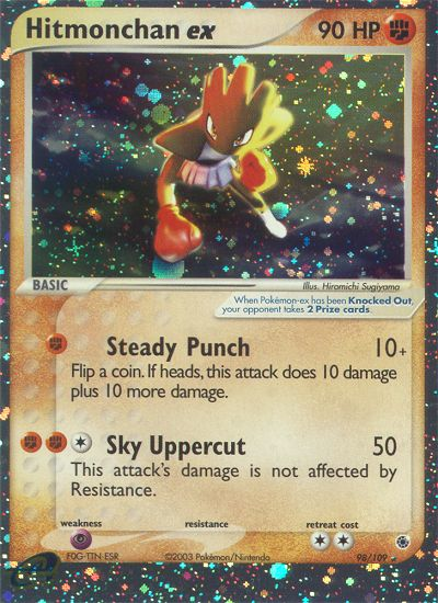 Hitmonchan ex (98/109) [EX: Ruby & Sapphire] | Good Games Cannington