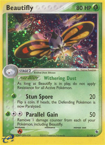 Beautifly (2/109) [EX: Ruby & Sapphire] | Good Games Cannington