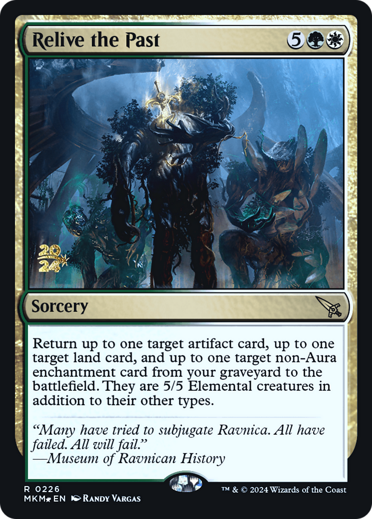 Relive the Past [Murders at Karlov Manor Prerelease Promos] | Good Games Cannington