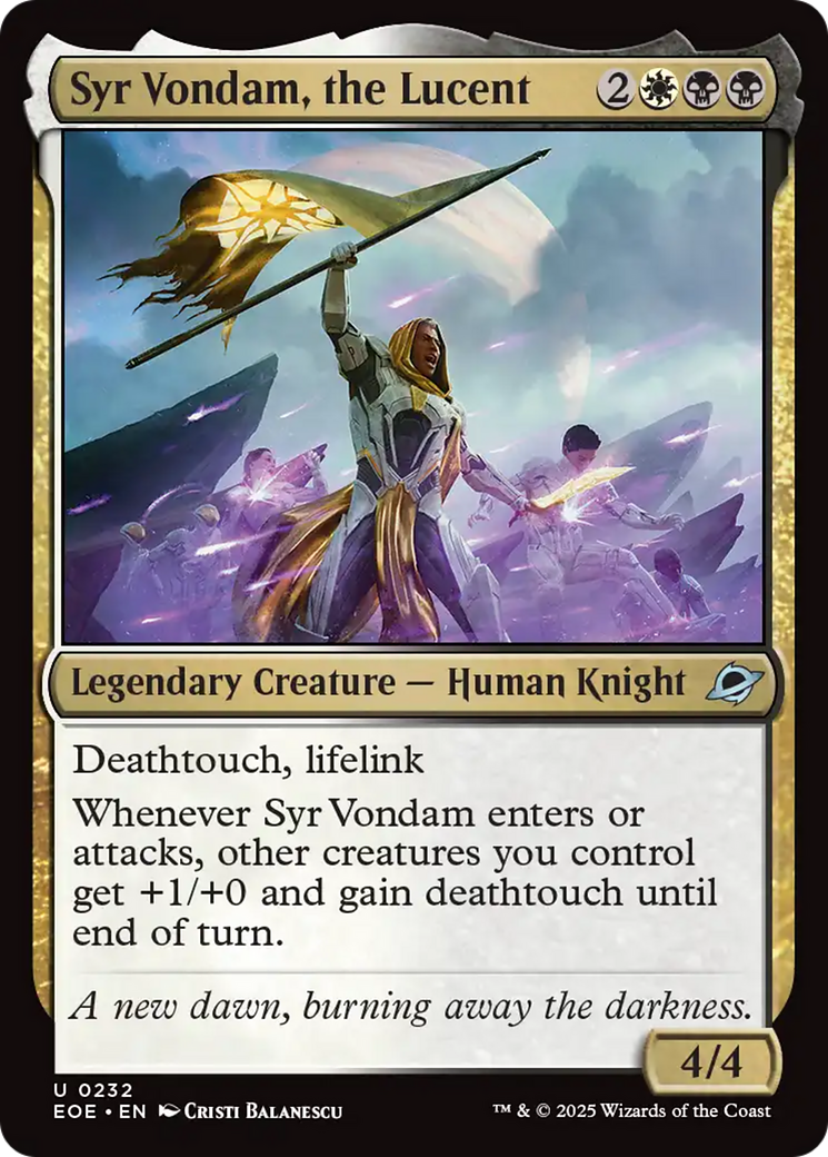 Syr Vondam, the Lucent [Edge of Eternities] | Good Games Cannington
