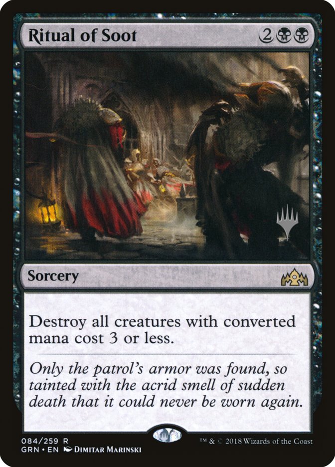 Ritual of Soot (Promo Pack) [Guilds of Ravnica Promos] | Good Games Cannington