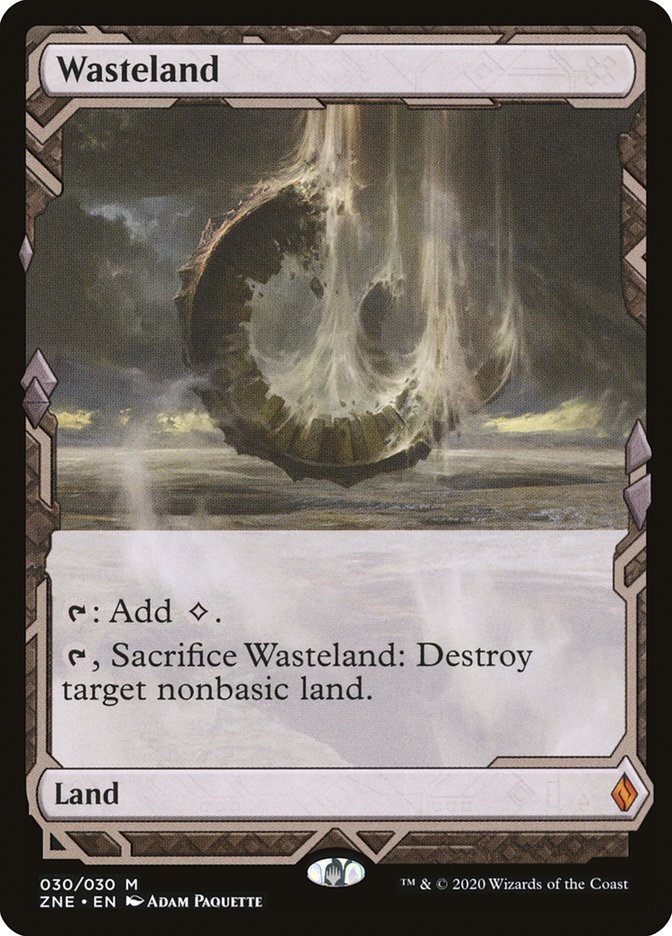 Wasteland (Expeditions) [Zendikar Rising Expeditions] | Good Games Cannington