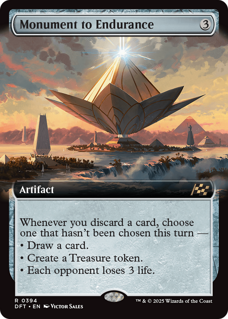 Monument to Endurance (Extended Art) [Aetherdrift] | Good Games Cannington