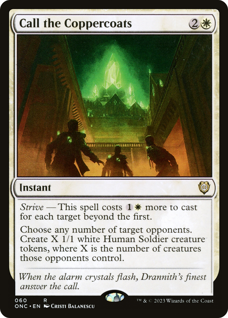 Call the Coppercoats [Phyrexia: All Will Be One Commander] | Good Games Cannington