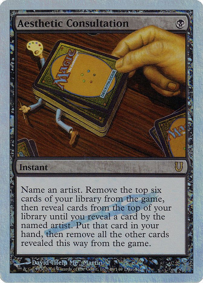 Aesthetic Consultation (Alternate Foil) [Unhinged] | Good Games Cannington