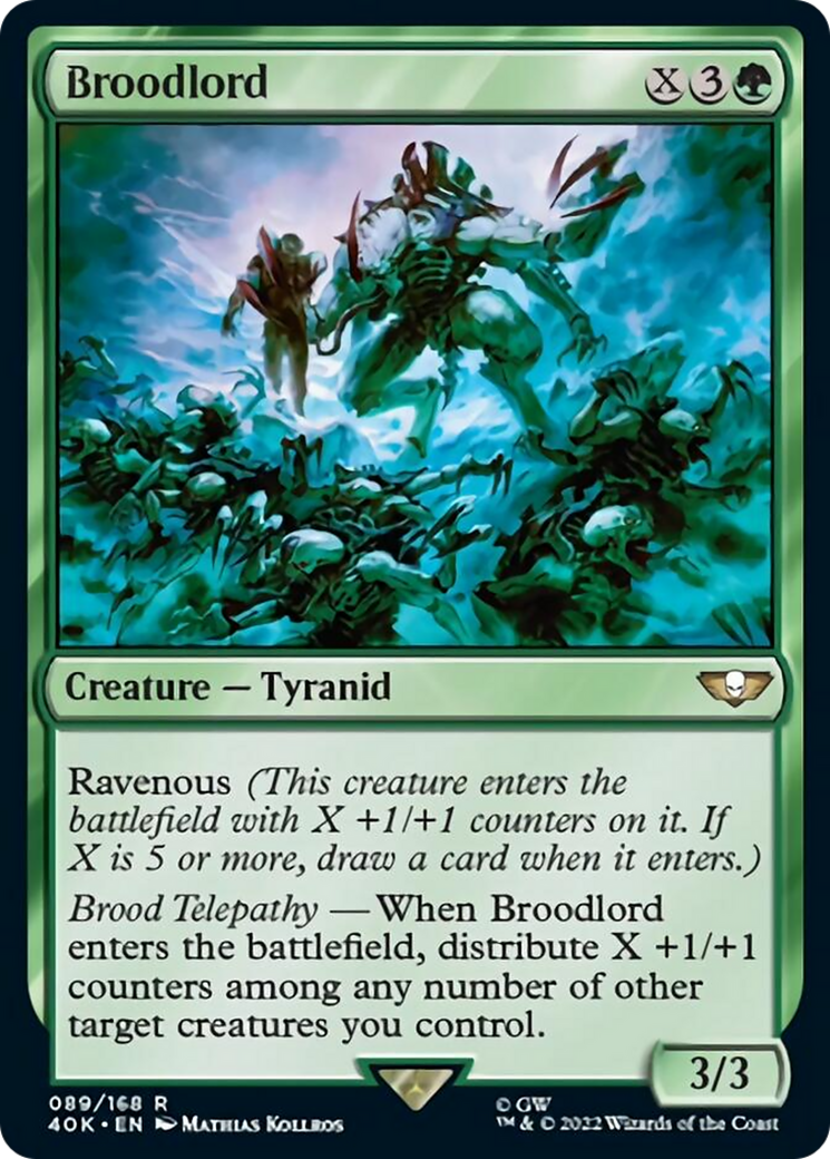 Broodlord (Surge Foil) [Warhammer 40,000] | Good Games Cannington
