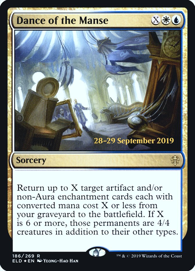 Dance of the Manse [Throne of Eldraine Prerelease Promos] | Good Games Cannington