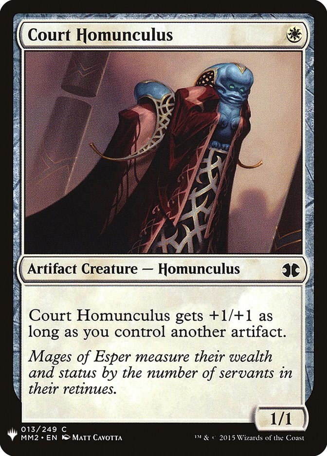 Court Homunculus [Mystery Booster] | Good Games Cannington